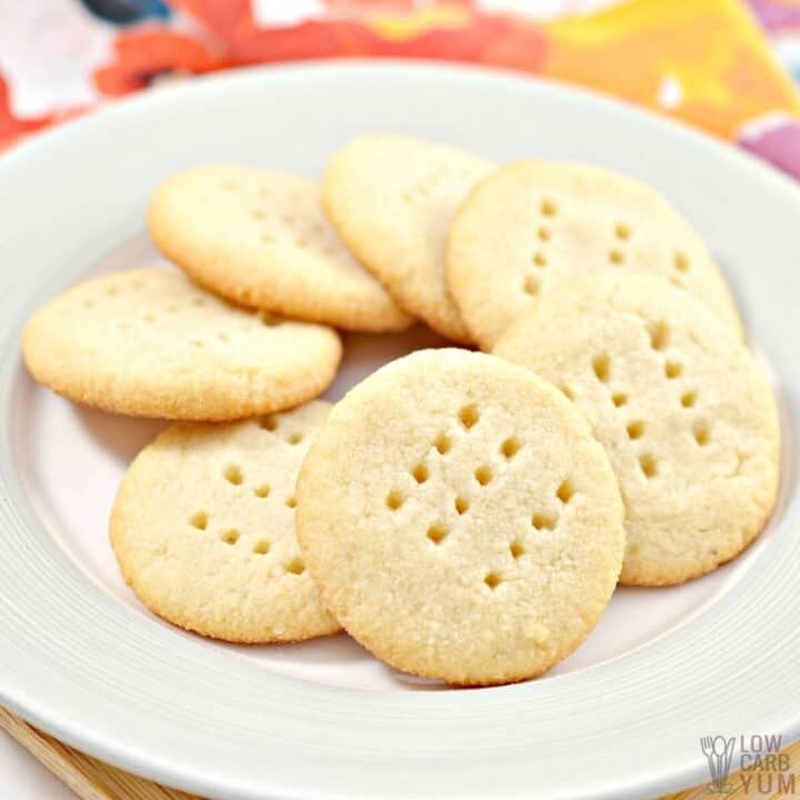 Keto Shortbread Cookies (Gluten-Free, Low-Carb) - Low Carb Yum