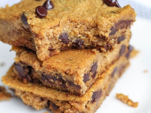 Keto Pumpkin Bars With Chocolate Chips Recipe Low Carb Yum
