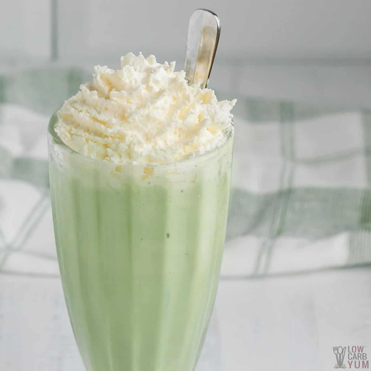 keto shamrock shake