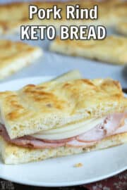 Keto Bread - Pork Rind Nearly No Carb Bread - Low Carb Yum