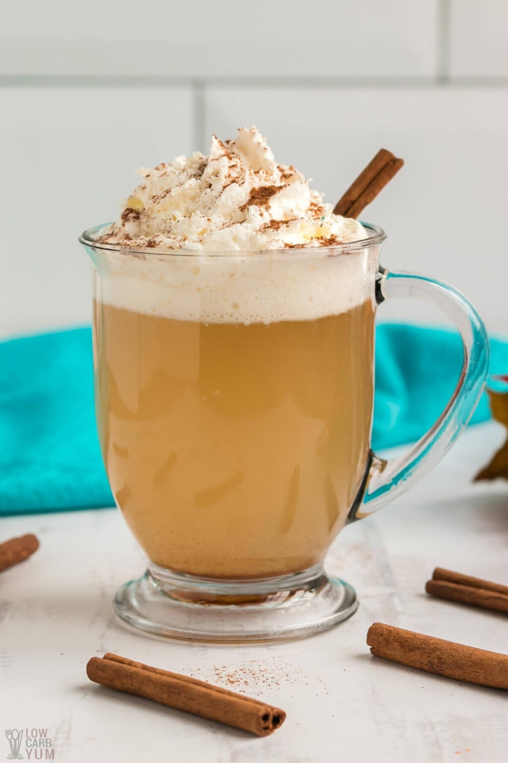 Starbucks Caramel Apple Spice Drink (Copycat Recipe) Low Carb Yum