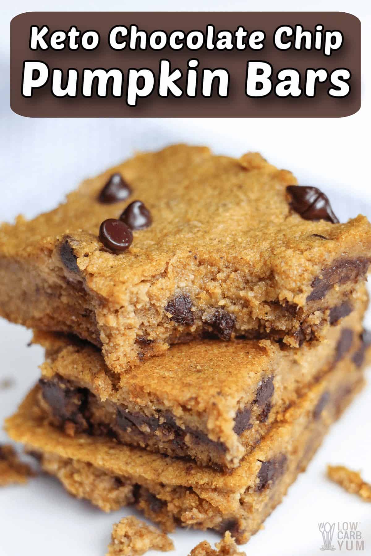 https://lowcarbyum.com/wp-content/uploads/2020/10/Keto-Pumpkin-Bars-with-Chocolate-Chips-Recipe-cv.jpg