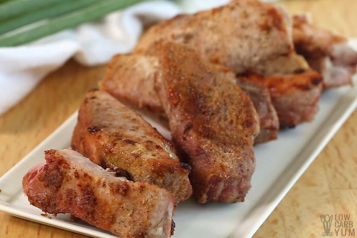 how to cook boneless pork ribs on stove top