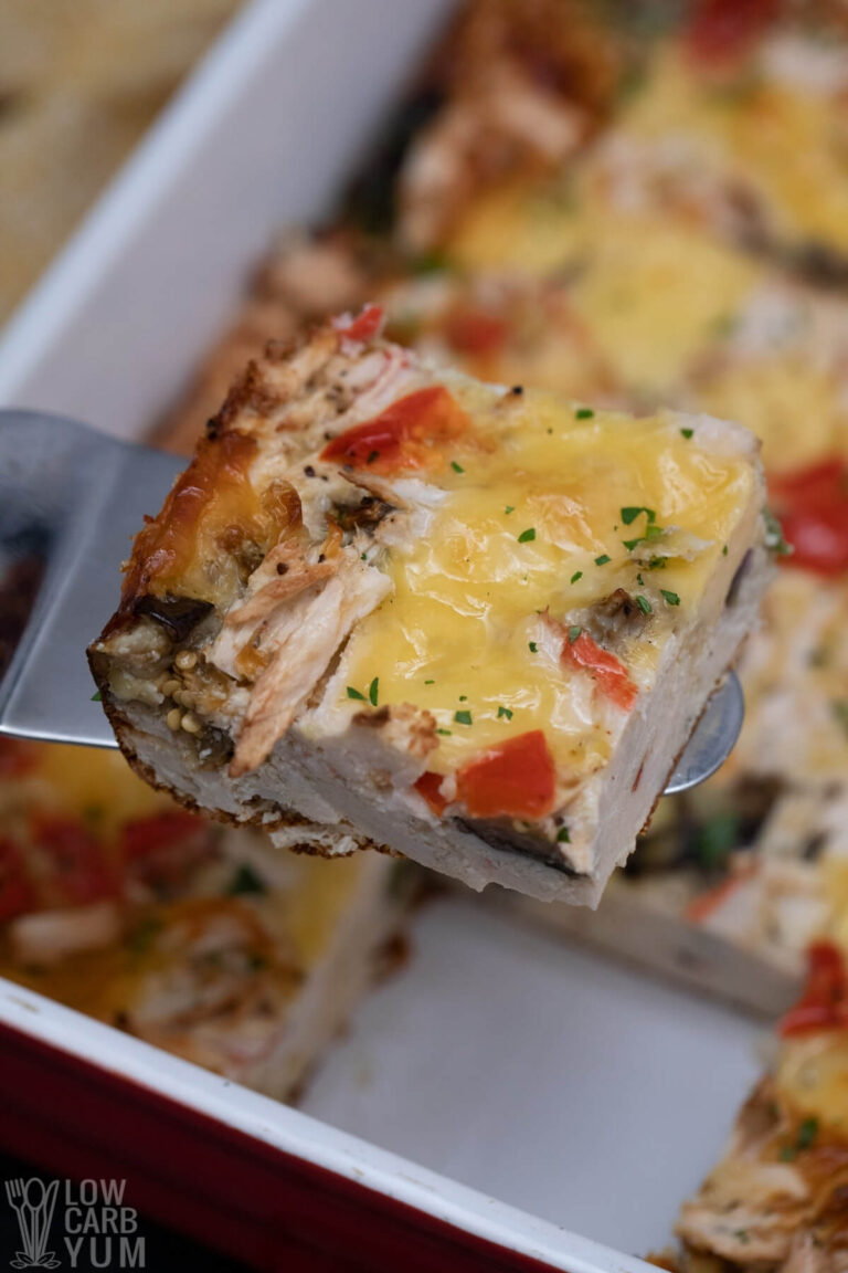 Easy Baked Crabmeat Casserole Bake - Low Carb Yum