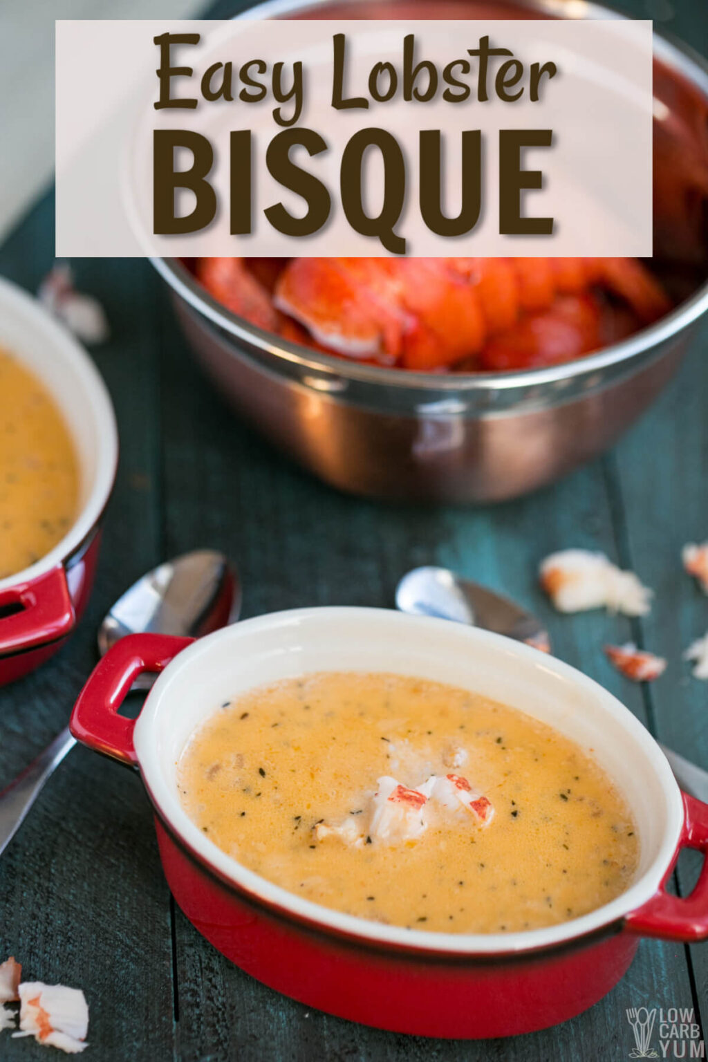 Easy Keto Lobster Bisque Recipe Low Carb Yum