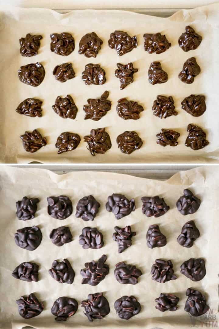 Chocolate Covered Peanut Clusters Recipe Low Carb Yum