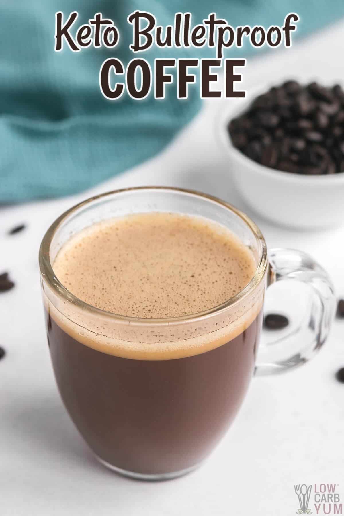 keto bulletproof coffee cover image