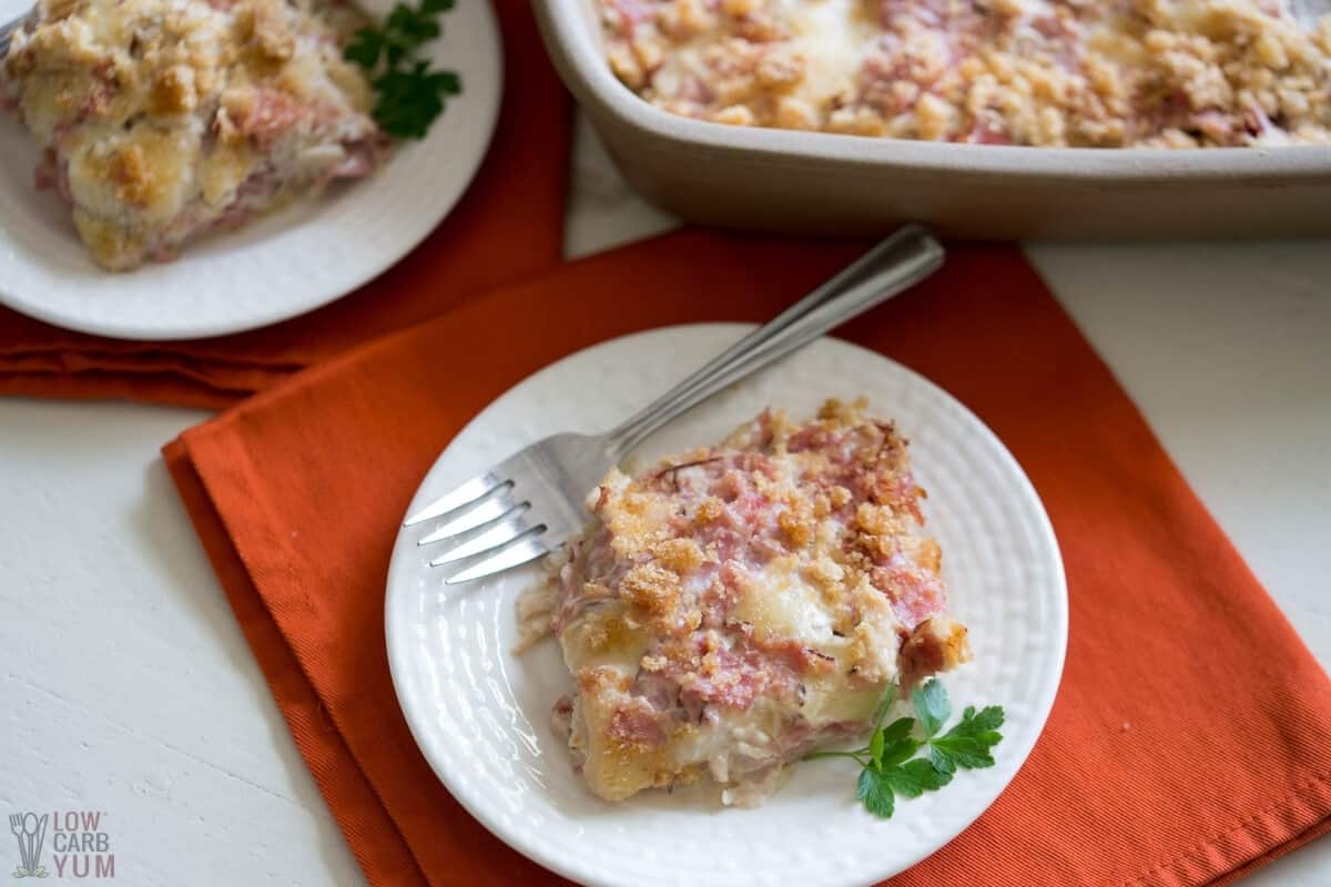 Creamy Chicken Cordon Bleu Casserole Recipe