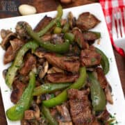 keto pepper steak recipe