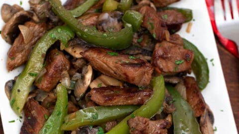 keto pepper steak recipe