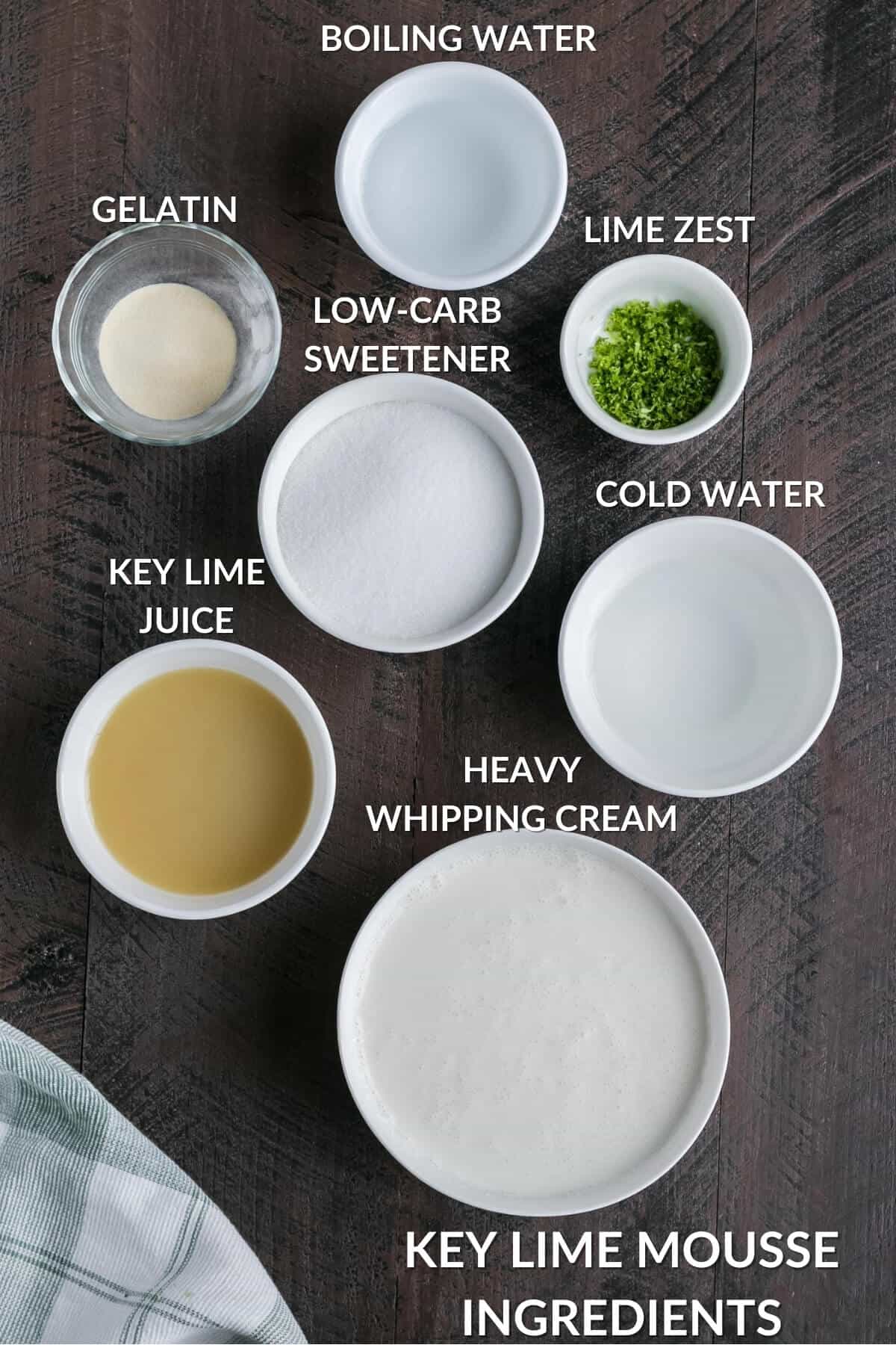 key lime mousse ingredients