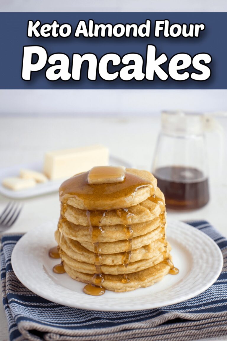 Fluffy Keto Almond Flour Pancakes Recipe Low Carb Yum