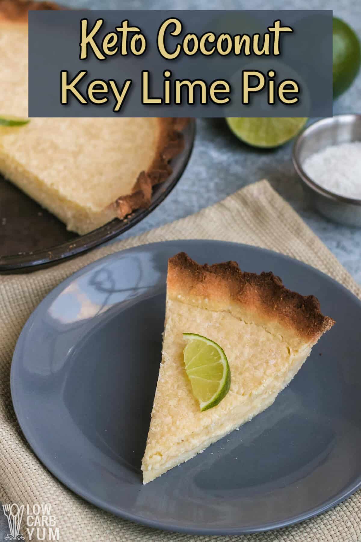 coconut key lime pie cover image