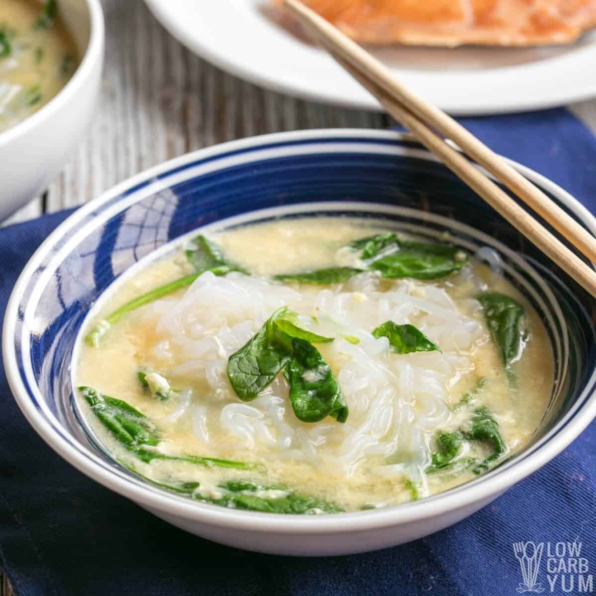 keto ramen shiratake noodle soup