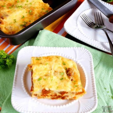 keto sausage egg and cheese casserole without bread