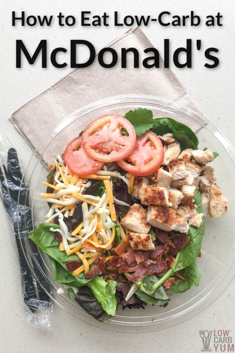 Keto McDonald’s? Yes! MustTry Low Carb McDonald's Options Low Carb Yum