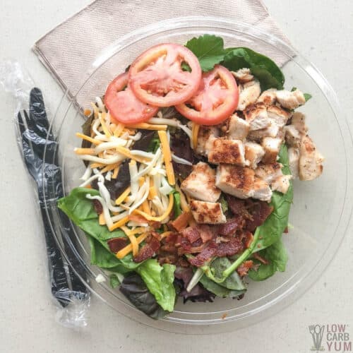 low carb keto mcdonalds salad