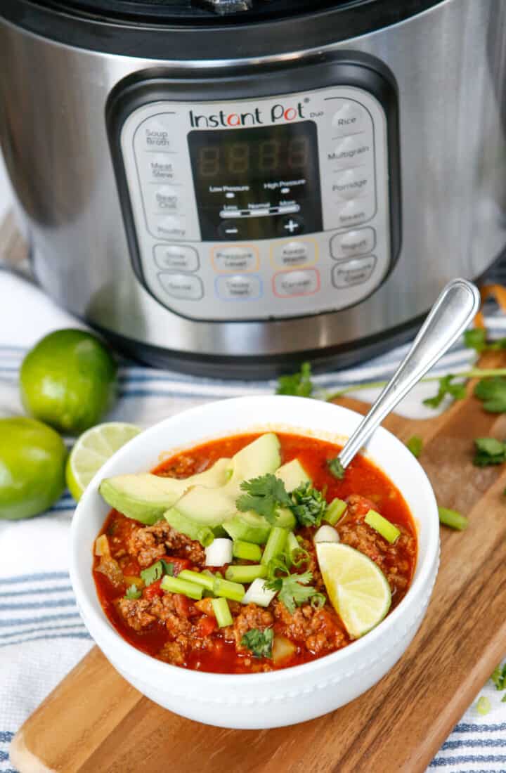 instant pot no bean chili