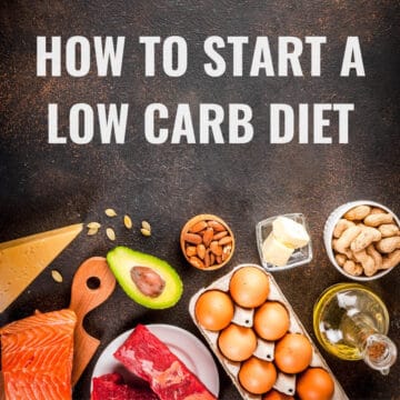 how to start a low carb diet featured image