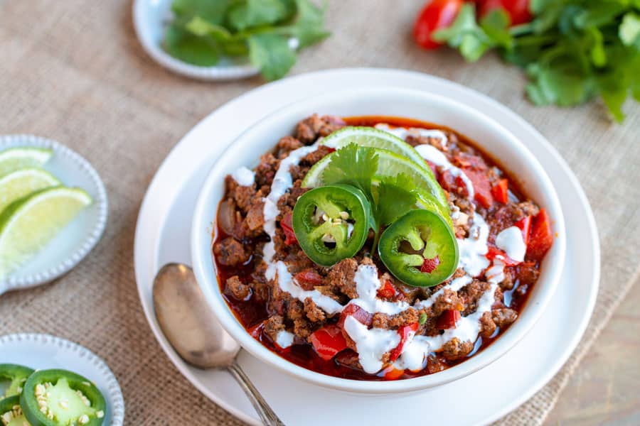 keto beef chili