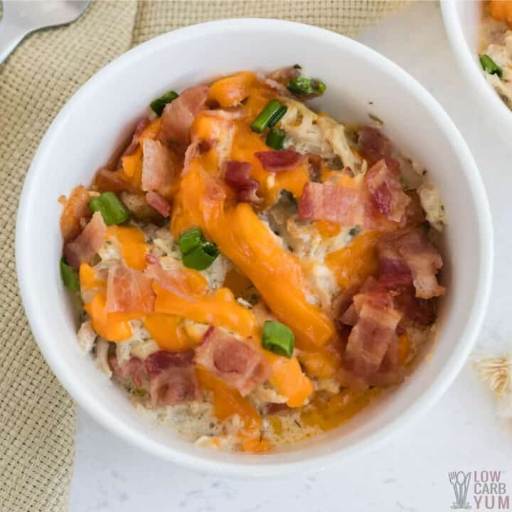 The BEST Keto Crock Pot Crack Chicken Recipe - Low Carb Yum