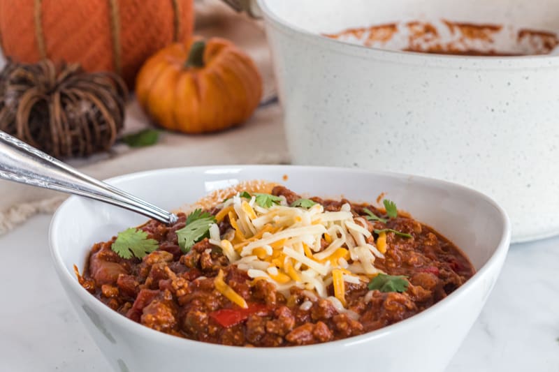 spicy pumpkin chili