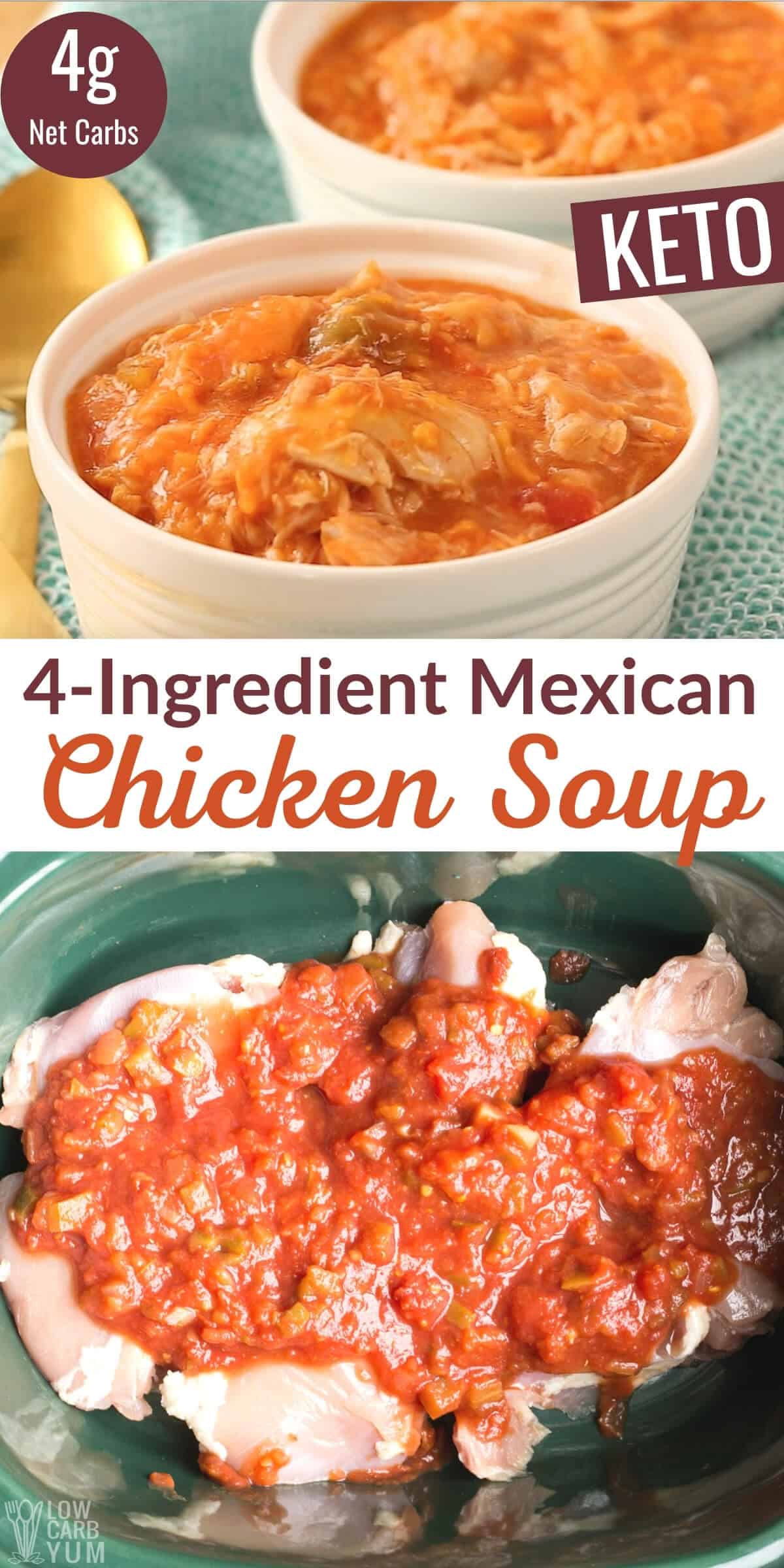 Crockpot Mexican Chicken Soup • Salt & Lavender