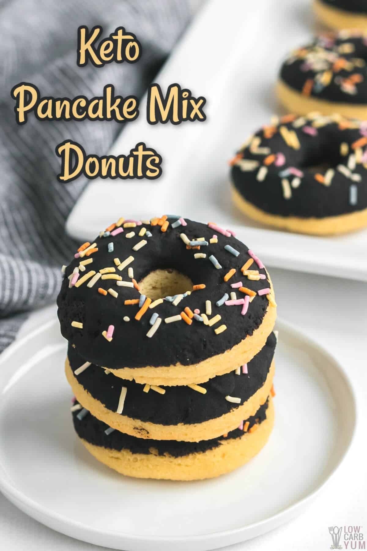 keto pancake donut mix donuts cover image