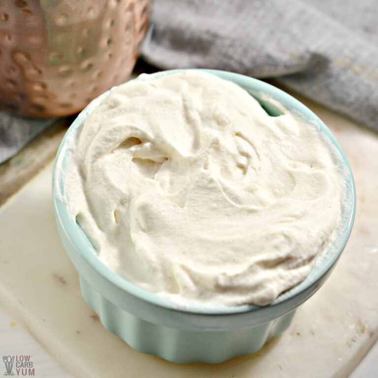 Keto Whipped Cream - A Low-Carb Dessert Topping - Low Carb Yum