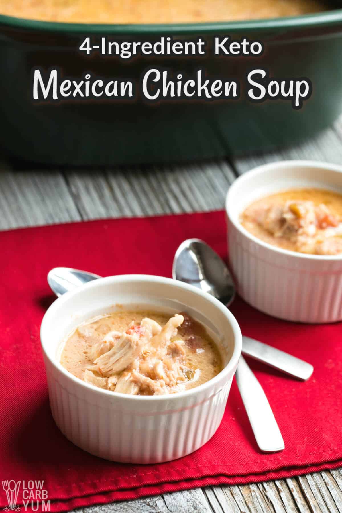 mexican chicken soup recipe cover image