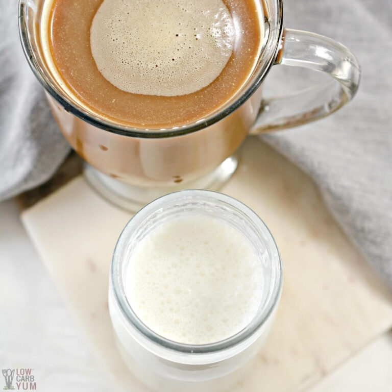 Keto Coffee Creamer Easy SugarFree Recipe Low Carb Yum