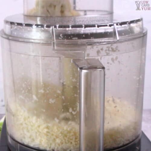How To Make Cauliflower Rice In The Microwave Low Carb Yum