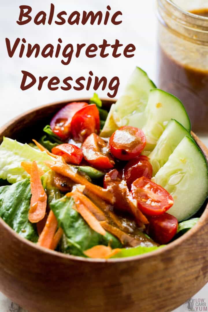 Balsamic Vinaigrette Recipe With Olive Oil Low Carb Yum