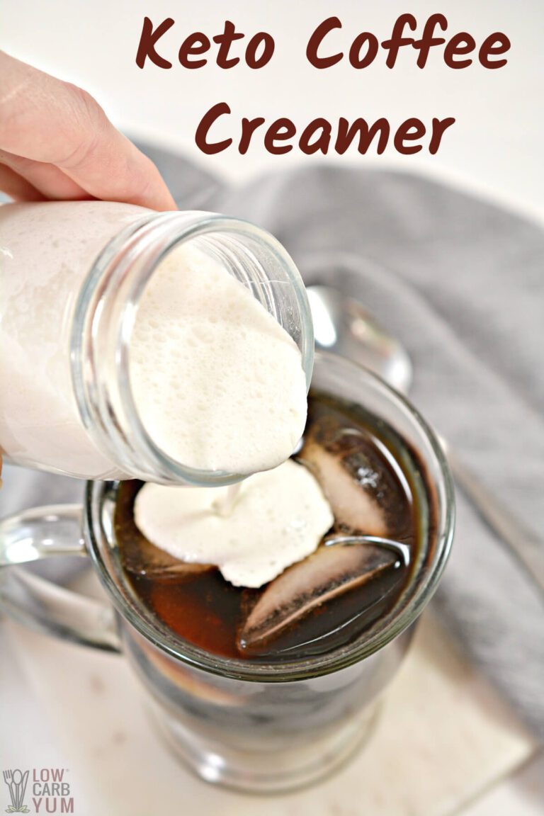 Keto Coffee Creamer Easy SugarFree Recipe Low Carb Yum