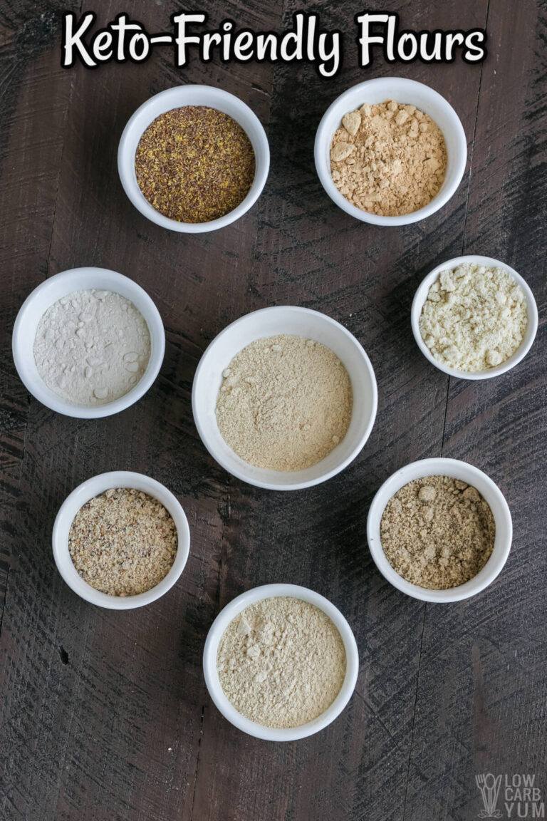 The Best Low-Carb & Keto Flours For Keto Cooking - Low Carb Yum