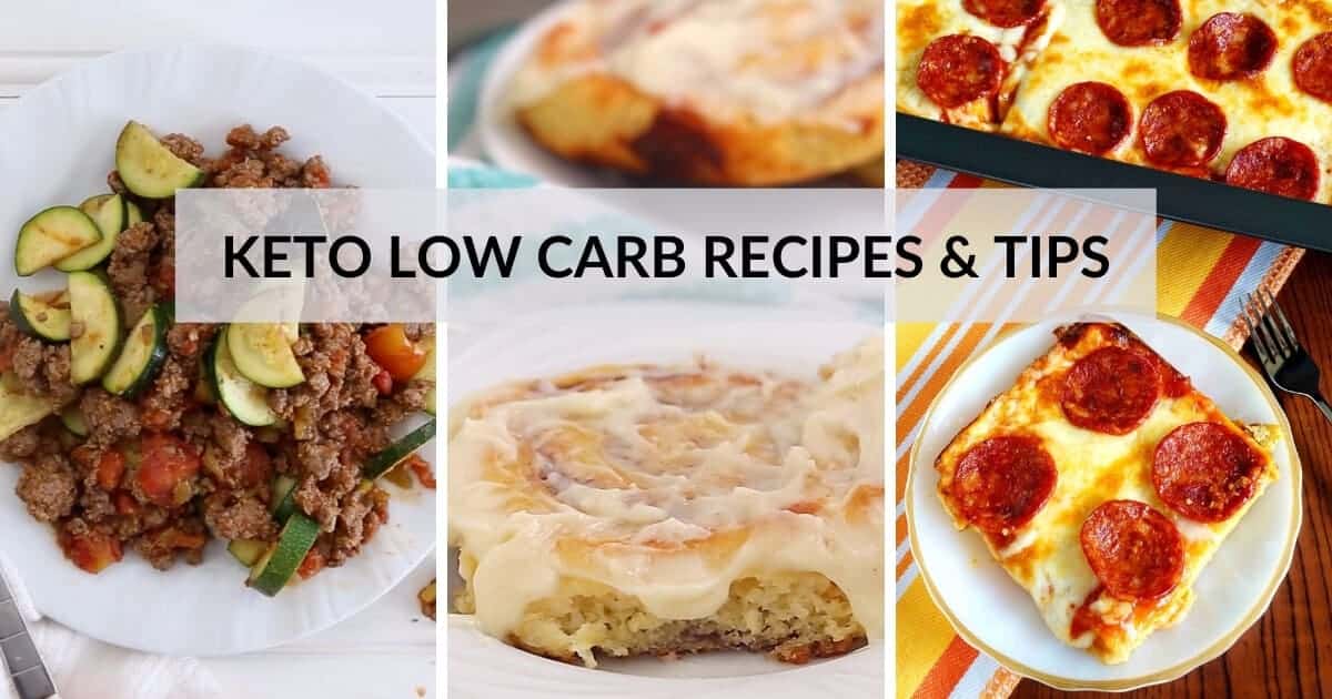 subscribe low carb recipes and tips