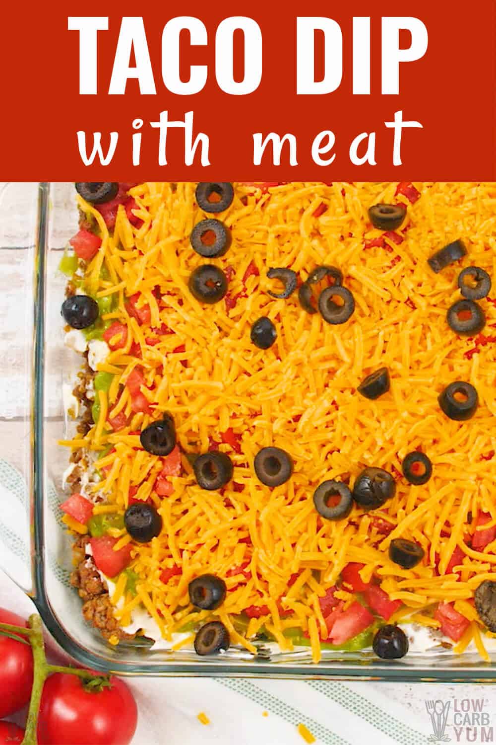 taco dip with meat cover image