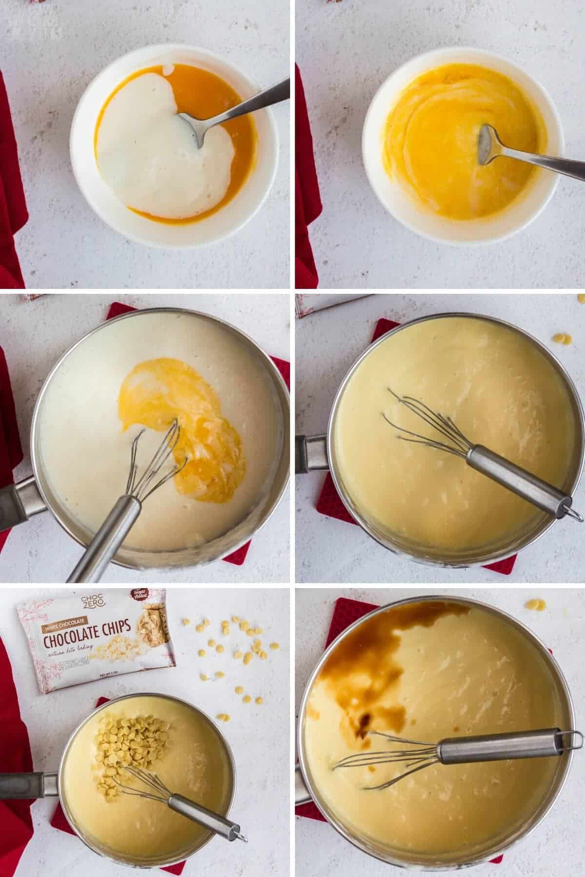 final white chocolate pudding recipe steps