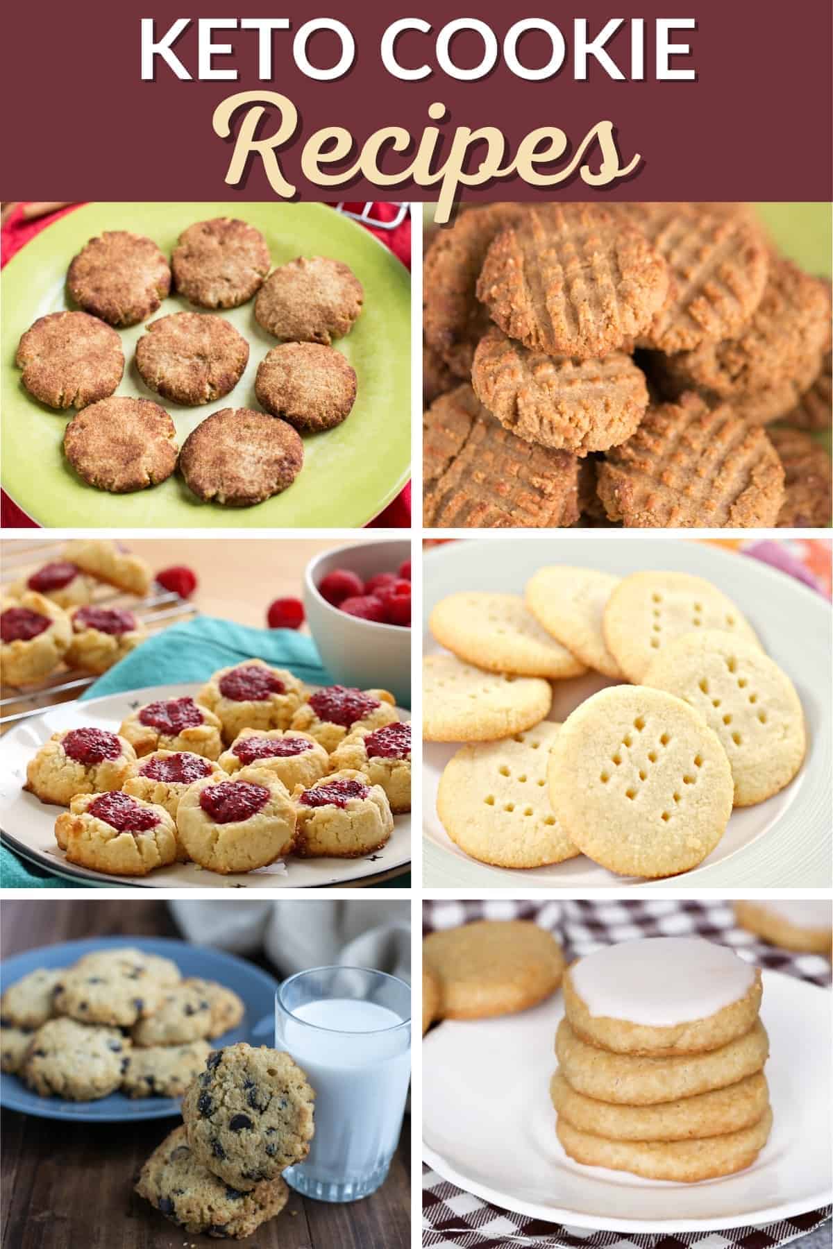 keto cookie recipes cover image