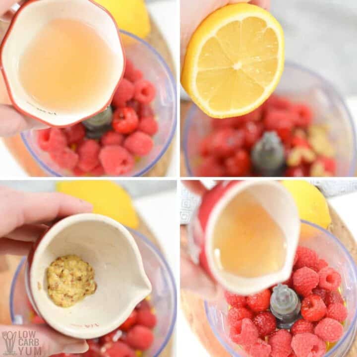 Keto Raspberry Vinaigrette Sweet Keto Salad Dressing Low Carb Yum