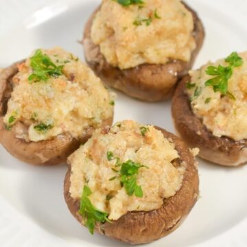 Keto Stuffed Mushrooms - Low Carb Yum