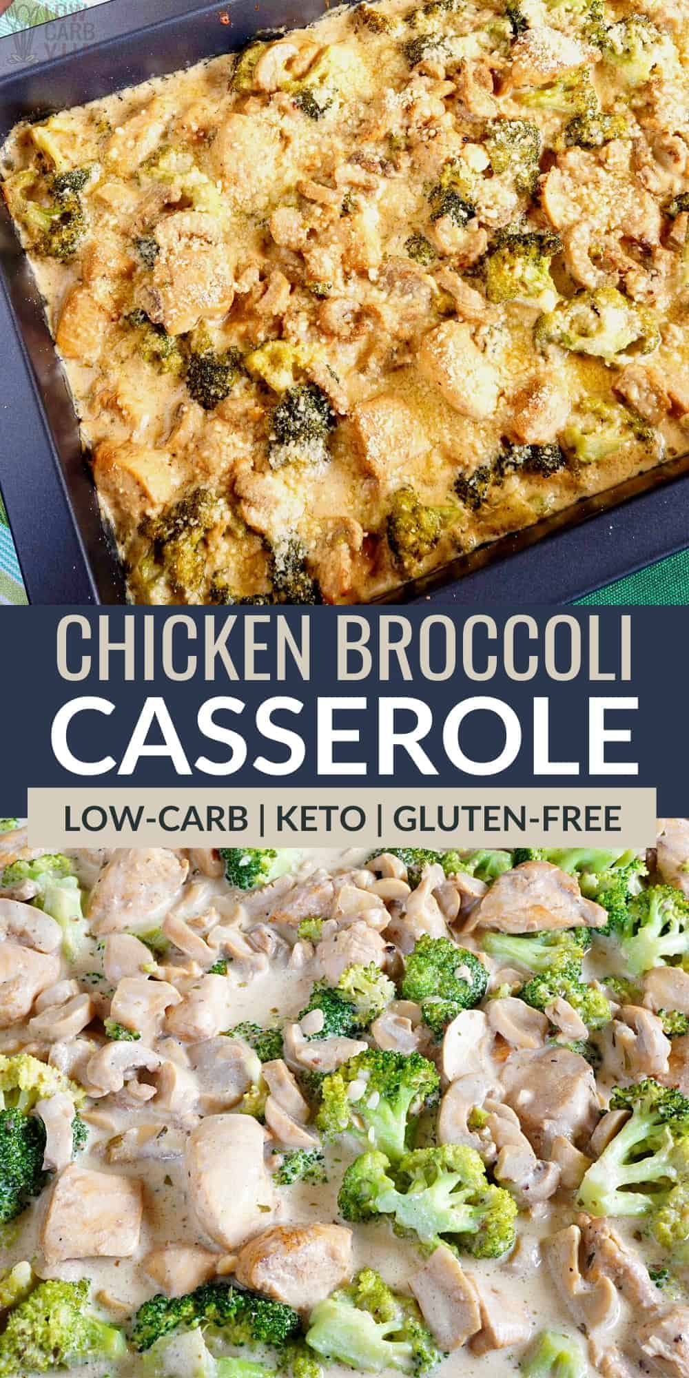 chicken broccoli casserole pinterest image