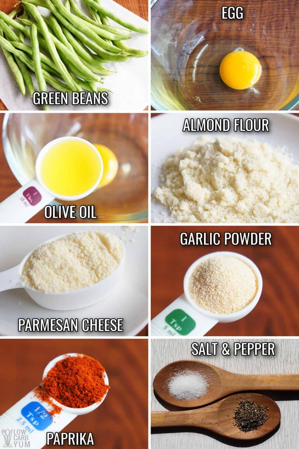 Crispy GlutenFree Green Bean Fries Low Carb Yum