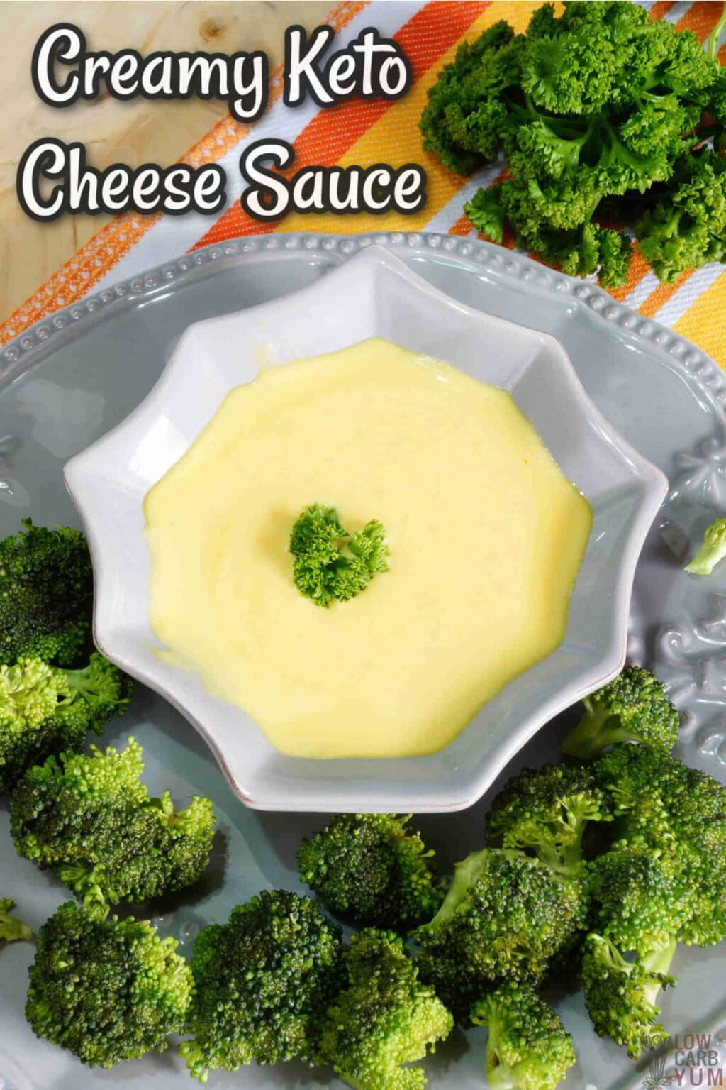 Keto Cheese Sauce (For Dipping Or Drizzling) - Low Carb Yum