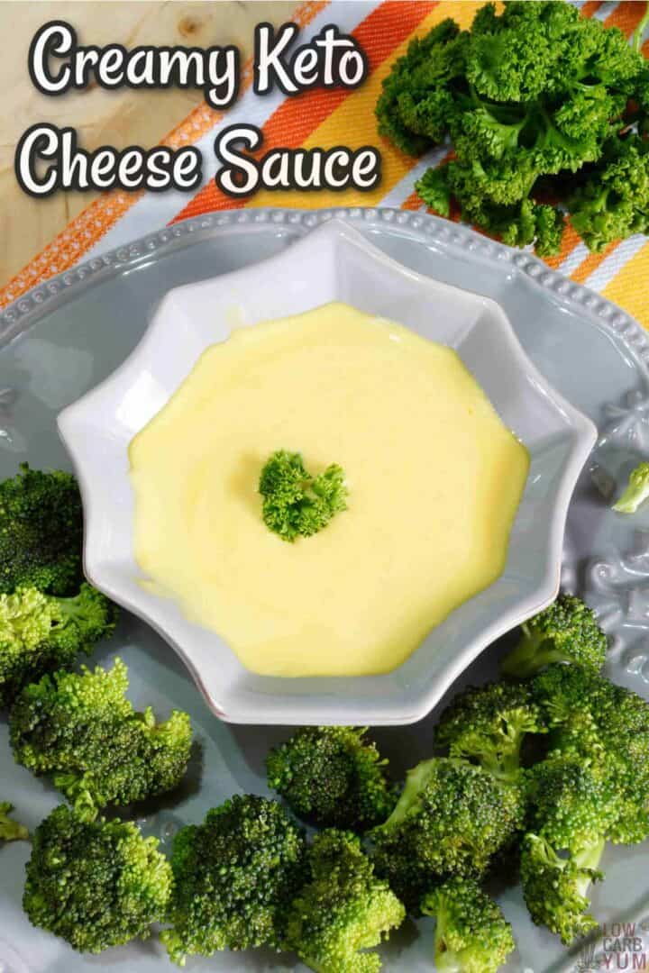 Keto Cheese Sauce (For Dipping Or Drizzling) Low Carb Yum