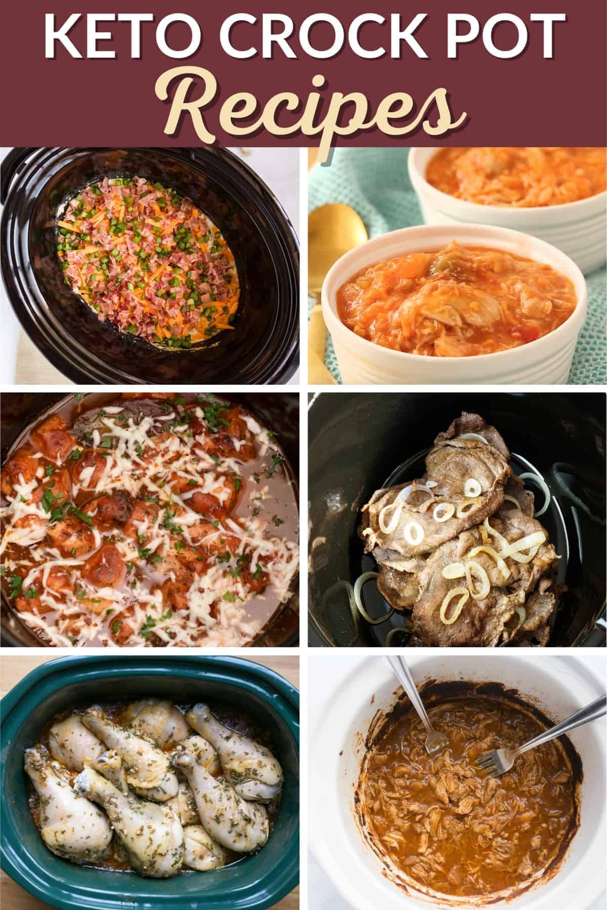Find easy to prepare keto and low carb crock pot recipes to complete your weekly menu or to share at a party courtesy.
