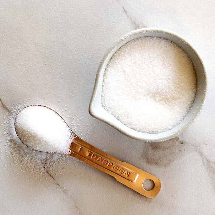 measuring granular sweetener