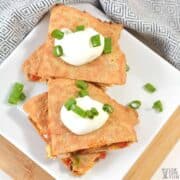 air fryer quesadilla featured image