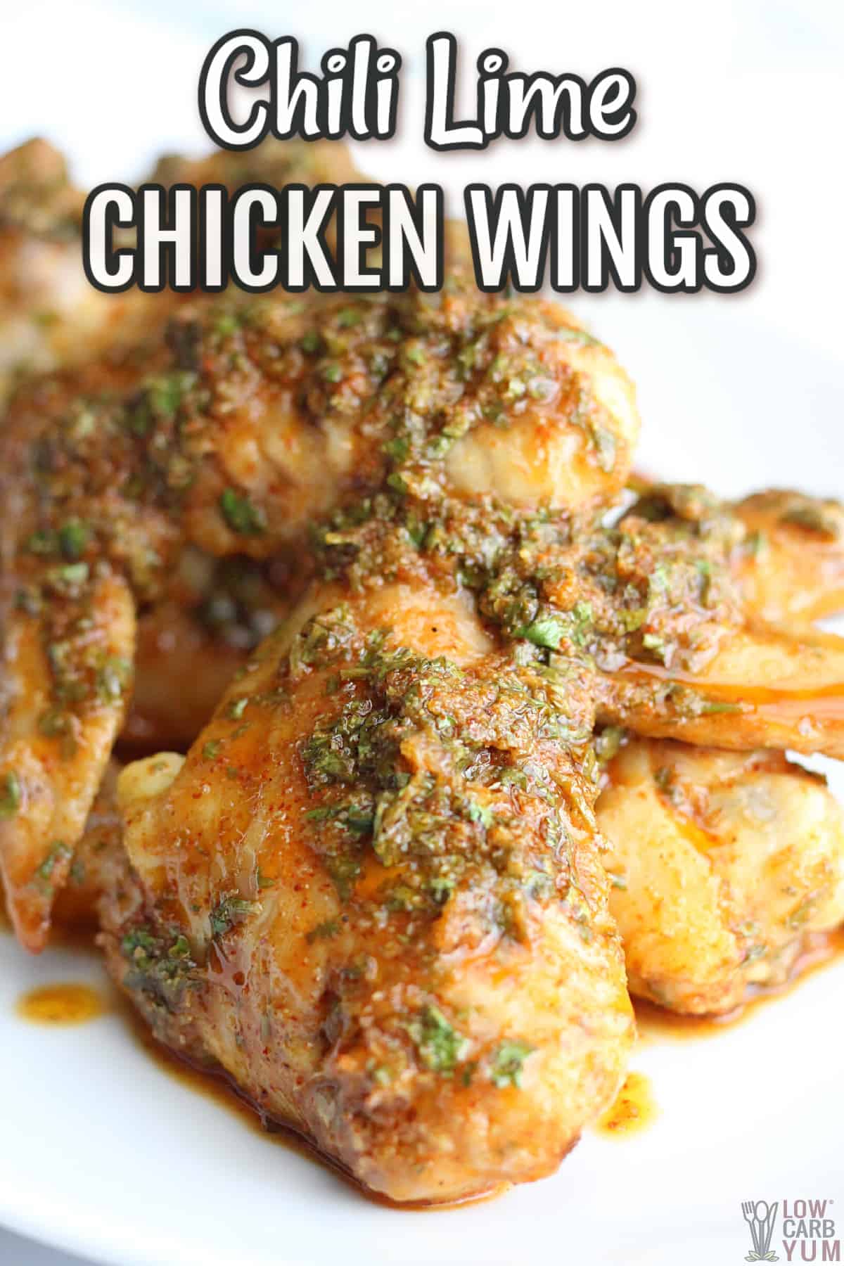 chili lime chicken wings cover image