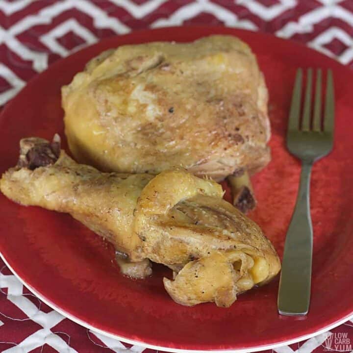 Crock Pot Chicken Legs And Thighs - Low Carb Yum